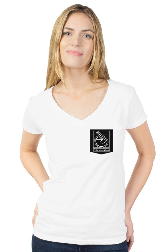 Donavon Cyan Black Tag (pocket) womens tultex v ne