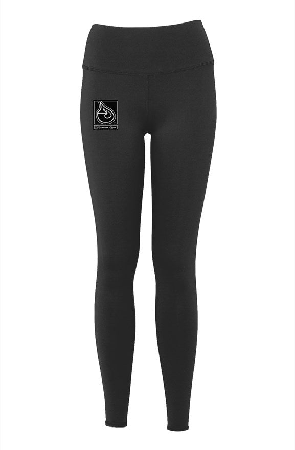 Donavon Cyan Black Tag Womens Luxury Yoga Pants
