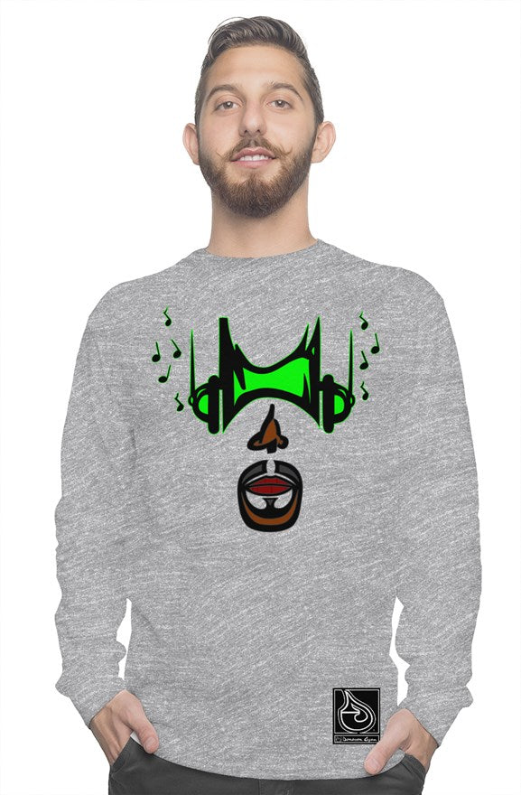 Donavon Cyan "Hip Hopper" graphic long sleeve tee