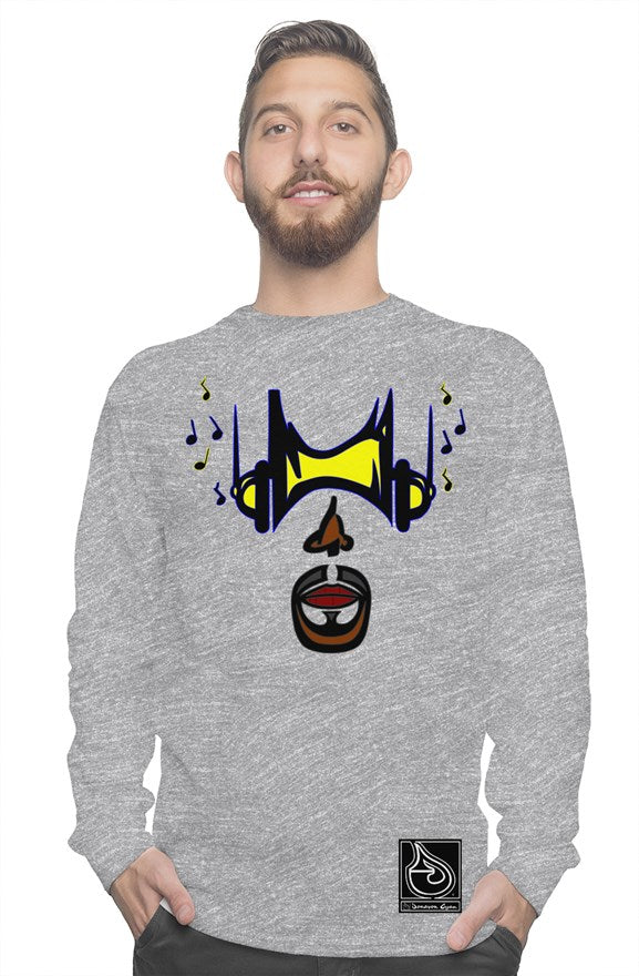 Donavon Cyan "Hip Hopper" graphic long sleeve tee