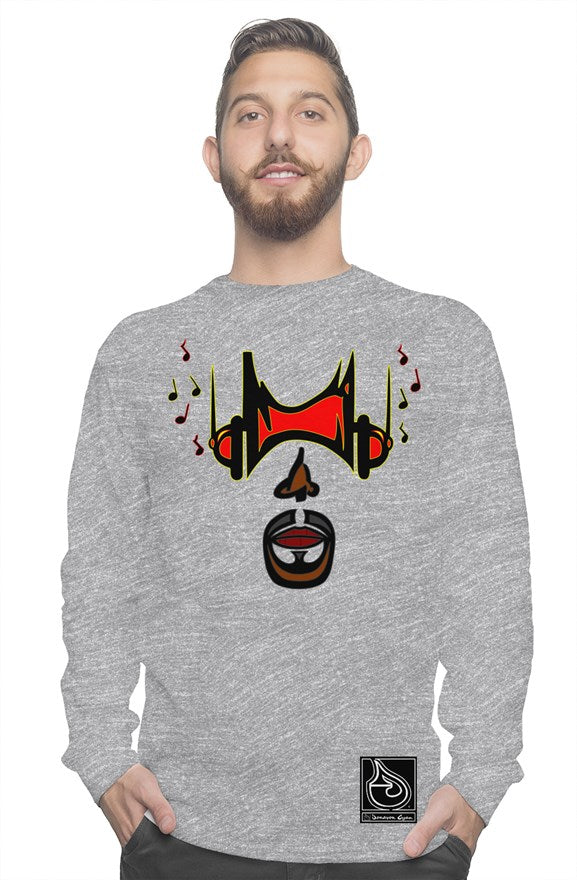 Donavon Cyan "Hip Hopper" graphic long sleeve tee