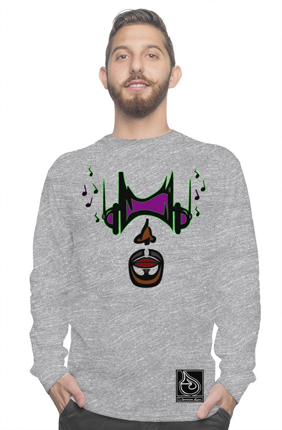 Donavon Cyan "Hip Hopper" graphic long sleeve tee