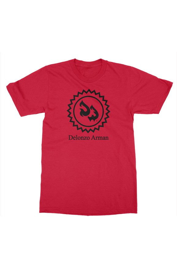 Delonzo Arman D.A. Sun Signature (black) unisex short sleeve t shirt