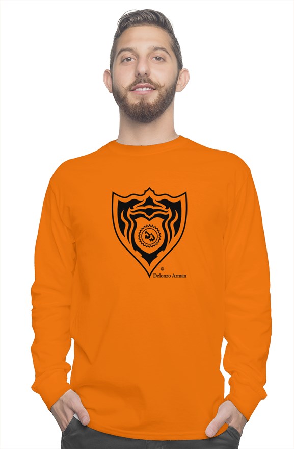 Crest de Delonzo Arman long sleeve t shirt (black)