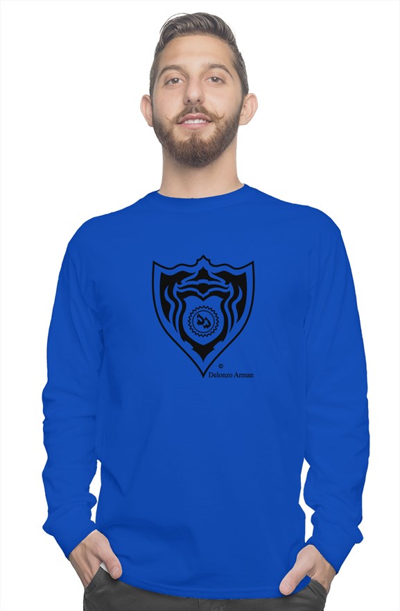 Crest de Delonzo Arman long sleeve t shirt (black)