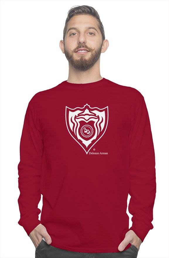 Crest de Delonzo Arman long sleeve t shirt (white)