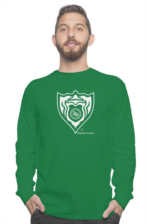 Crest de Delonzo Arman long sleeve t shirt (white)