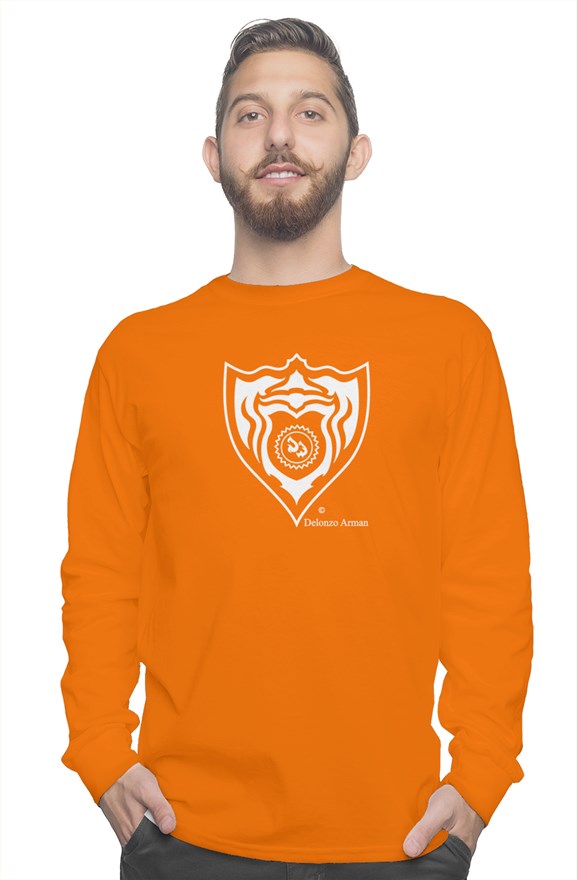 Crest de Delonzo Arman long sleeve t shirt (white)