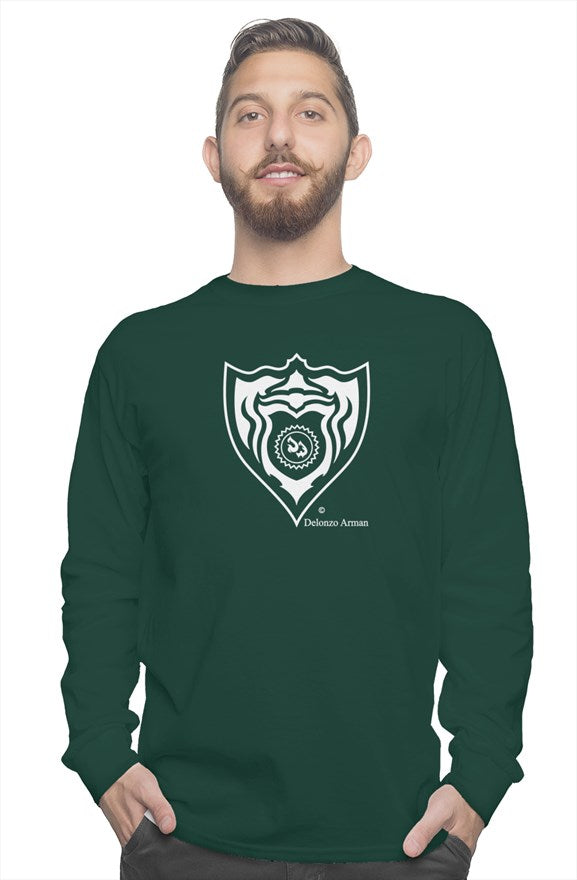 Crest de Delonzo Arman long sleeve t shirt (white)