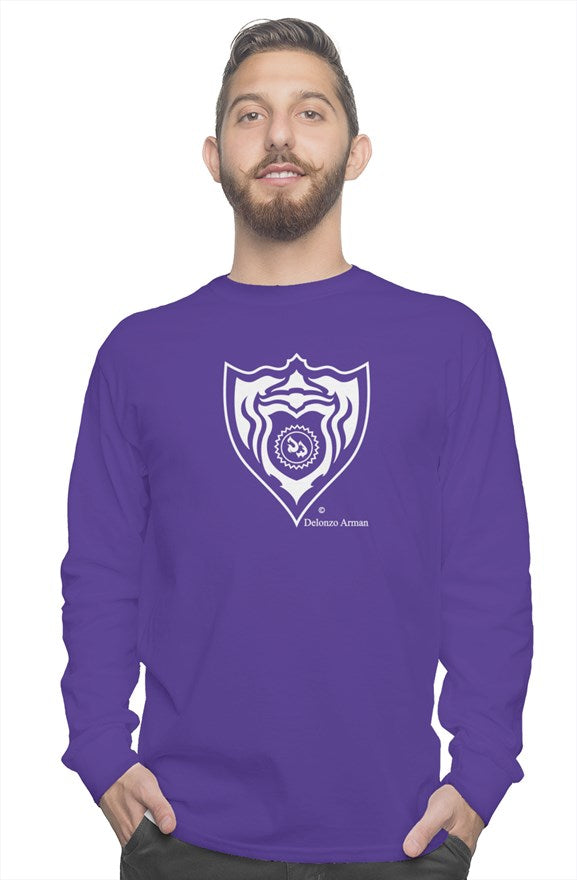 Crest de Delonzo Arman long sleeve t shirt (white)