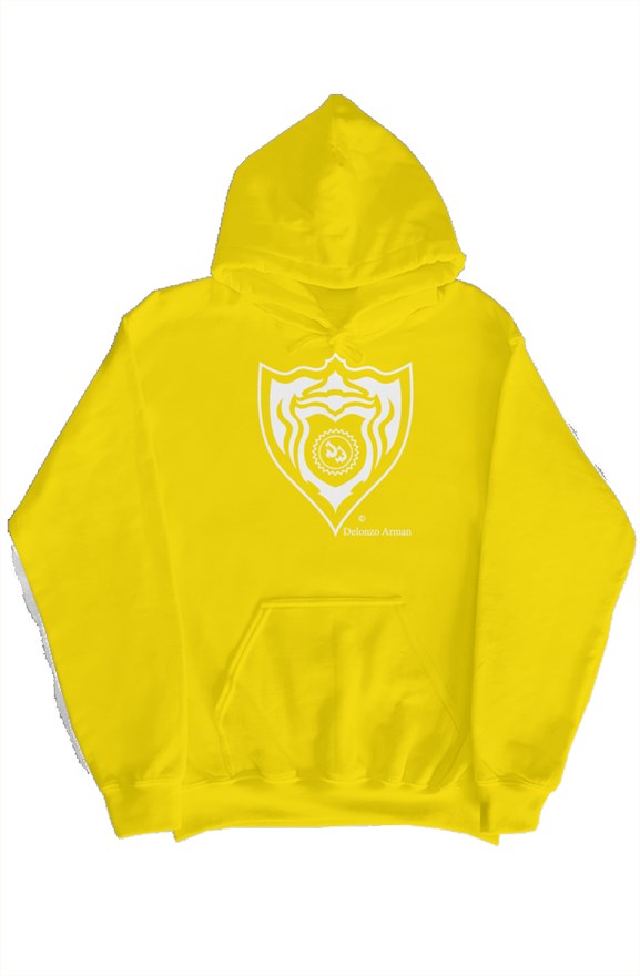 Crest de Delonzo Arman pullover hoody (white)