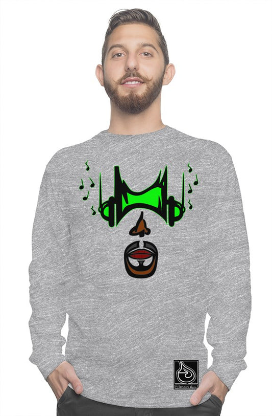 Donavon Cyan "Hip Hopper" graphic long sleeve tee