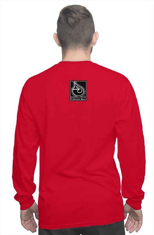 Donavon Cyan "Hip Hopper" graphic long sleeve tee