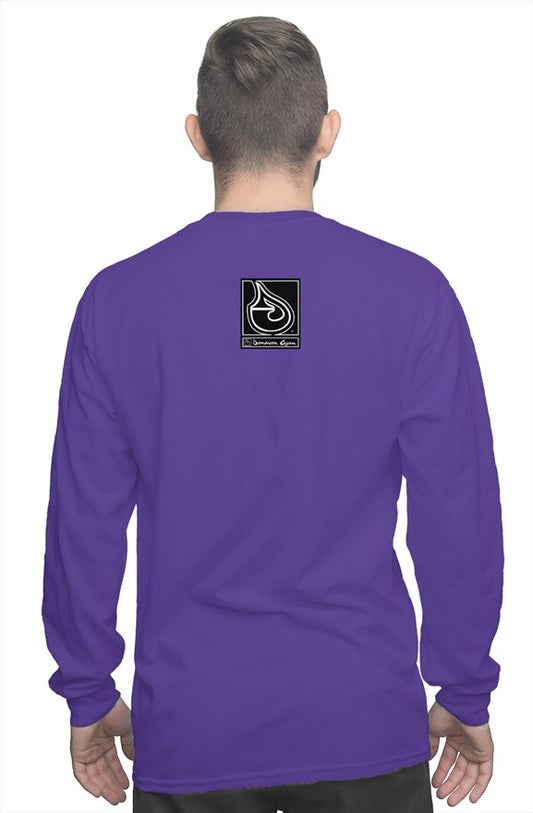 Donavon Cyan "Hip Hopper" graphic long sleeve tee