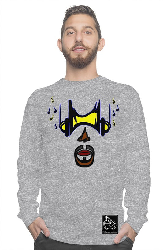 Donavon Cyan "Hip Hopper" graphic long sleeve tee