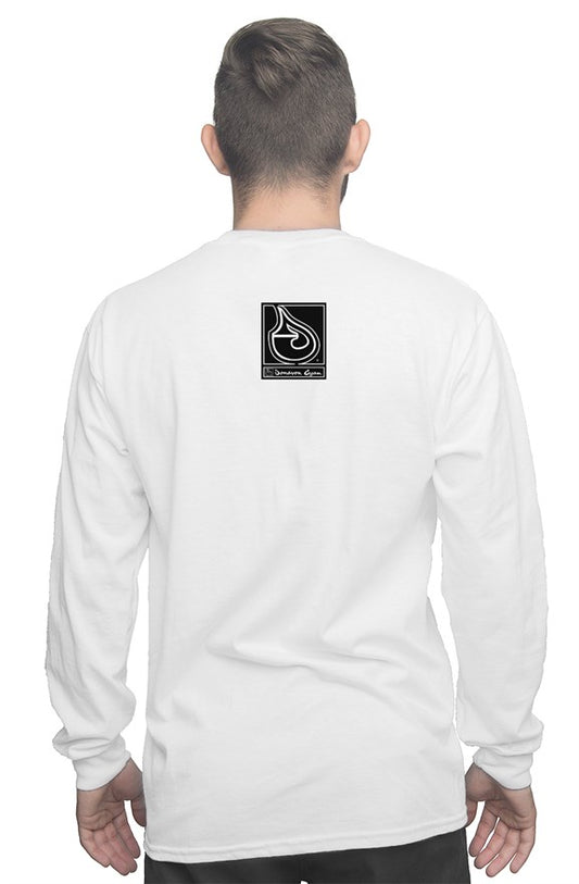 Donavon Cyan "Hip Hopper" graphic long sleeve tee