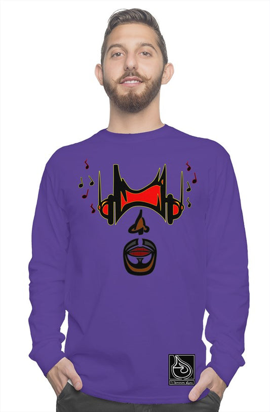 Donavon Cyan "Hip Hopper" graphic long sleeve tee