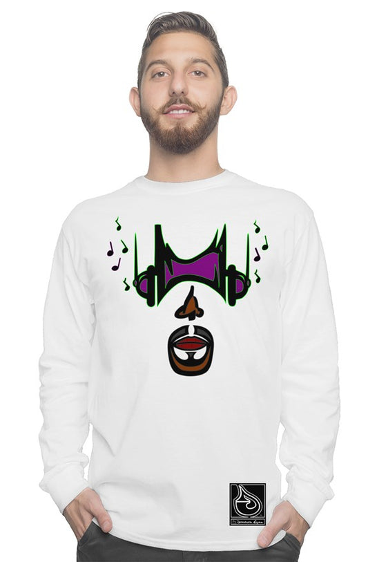 Donavon Cyan "Hip Hopper" graphic long sleeve tee