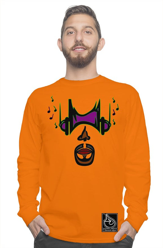 Donavon Cyan "Hip Hopper" graphic long sleeve tee