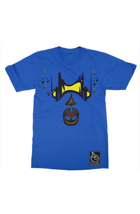  Donavon Cyan "Hip Hopper" graphic long sleeve tee