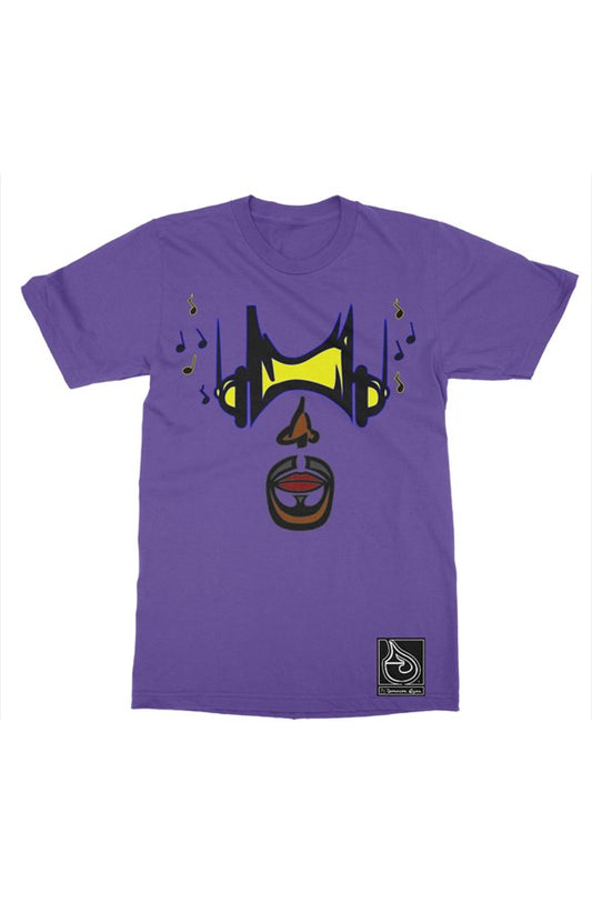  Donavon Cyan "Hip Hopper" graphic long sleeve tee