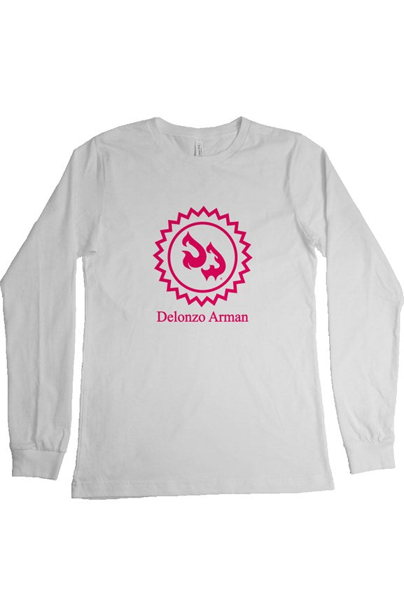 Delonzo Arman D.A. Sun Signature Pink Long Sleeve T Shirt