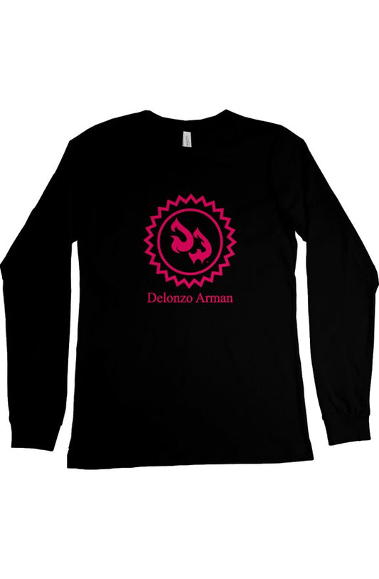 Delonzo Arman D.A. Sun Signature Pink Long Sleeve T Shirt