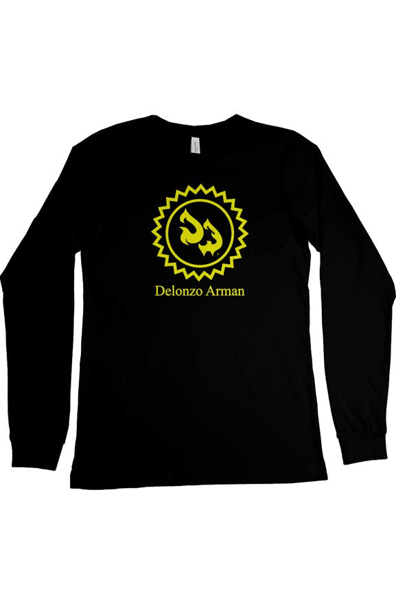 Delonzo Arman D.A. Sun Signature (yellow) Womens Long Sleeve T Shirt