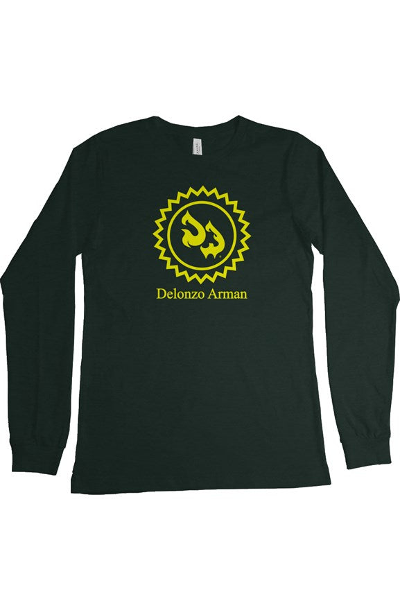 Delonzo Arman D.A. Sun Signature (yellow) Womens Long Sleeve T Shirt
