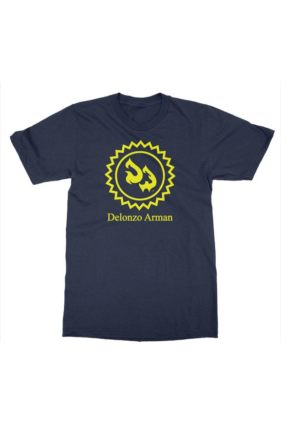 Delonzo Arman D.A. Sun Signature (yellow) unisex short sleeve t shirt