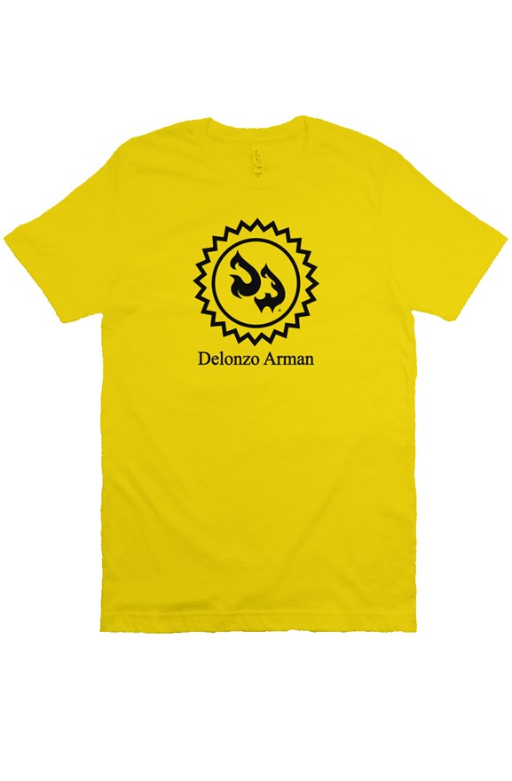 Delonzo Arman D.A. Sun Signature (black) unisex short sleeve t shirt