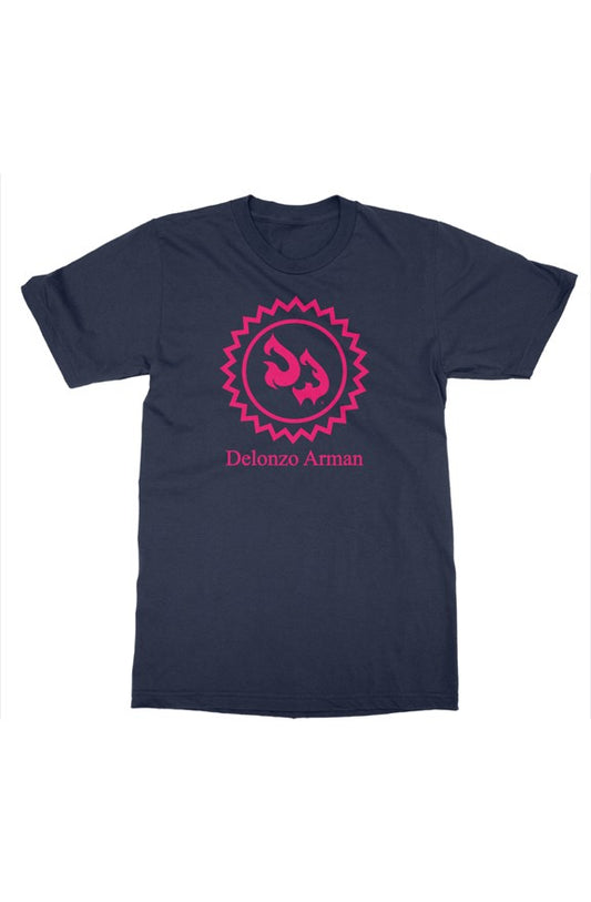 Delonzo Arman D.A. Sun Signature (pink) unisex short sleeve t shirt