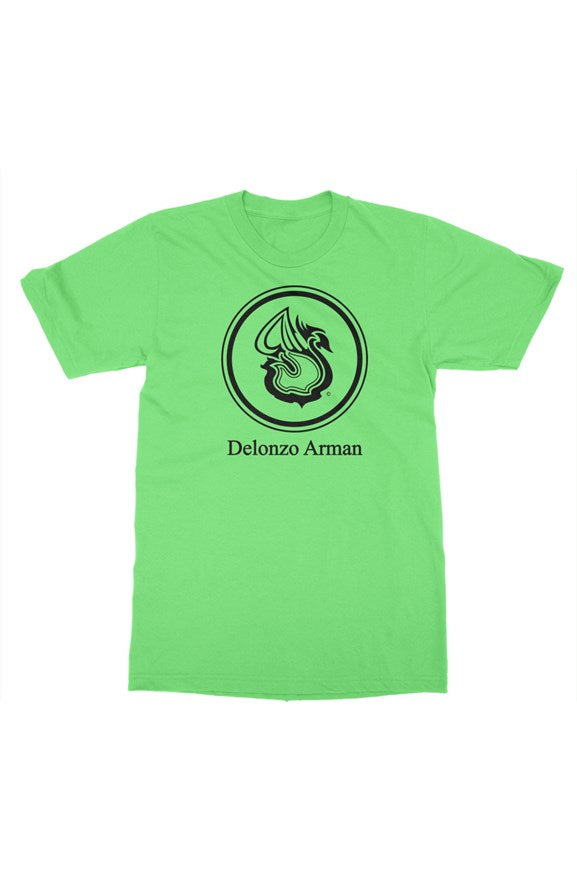 Delonzo Arman Swan Signature (black) short sleeve unisex t shirt