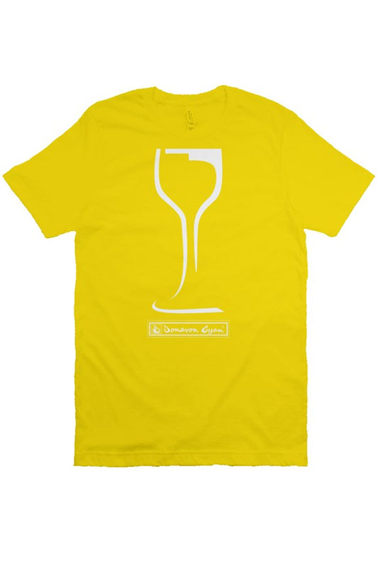 Donavon Cyan "Winery" (white) short sleeve T Shirt (unisex)