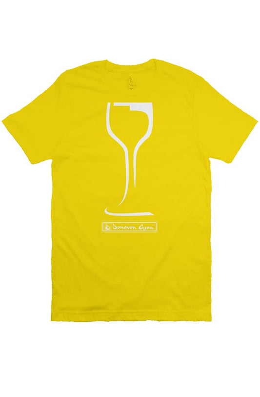 Donavon Cyan "Winery" (white) short sleeve T Shirt (unisex)