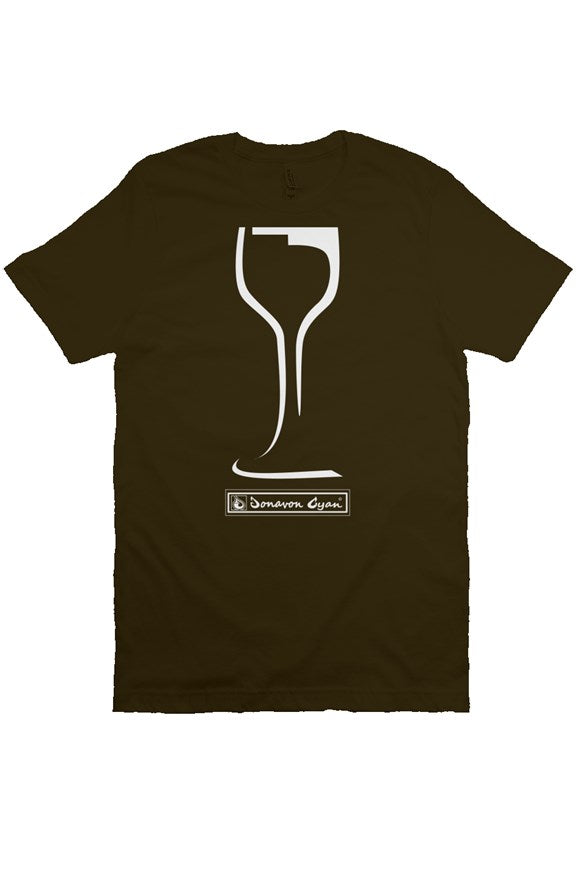 Donavon Cyan "Winery" (white) short sleeve T Shirt (unisex)