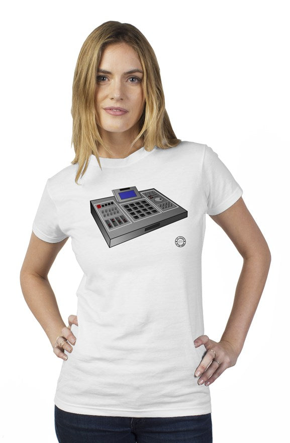 Lil Kano "Trackz Maker" (silver) short sleeve womens t shirt