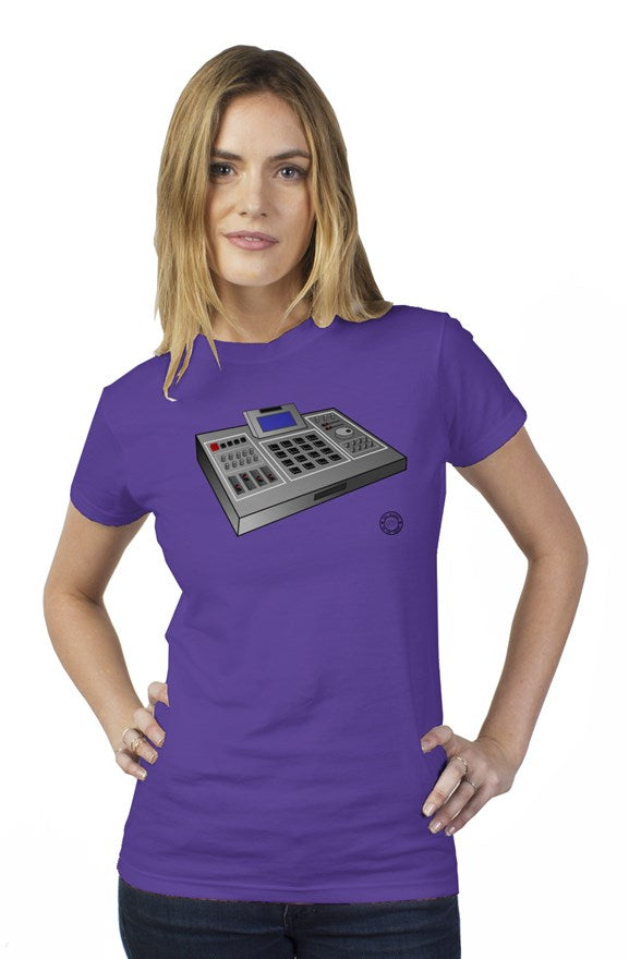 Lil Kano "Trackz Maker" (silver) short sleeve womens t shirt