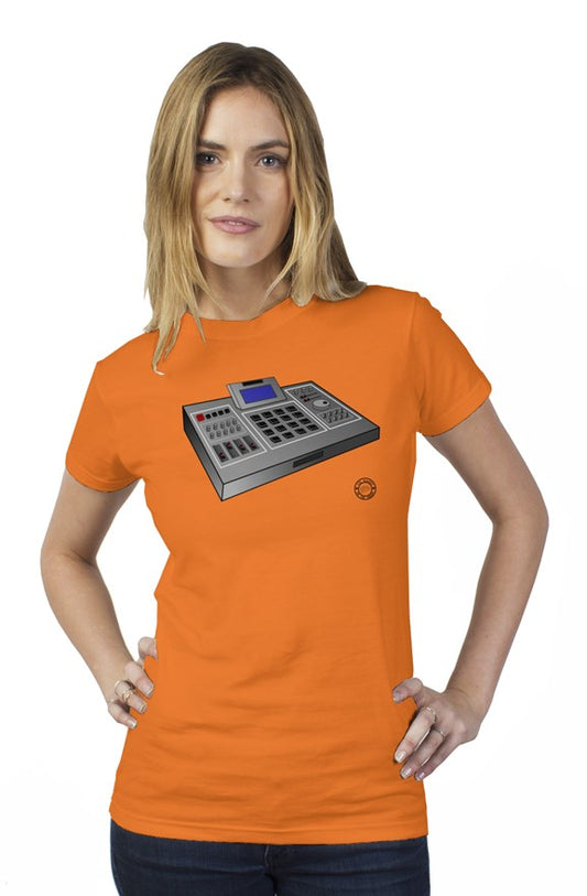 Lil Kano "Trackz Maker" (silver) short sleeve womens t shirt