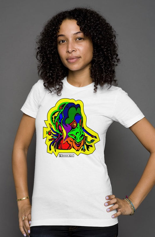Donavon Cyan "Gorgorian" (multi-1) Womens T shirt