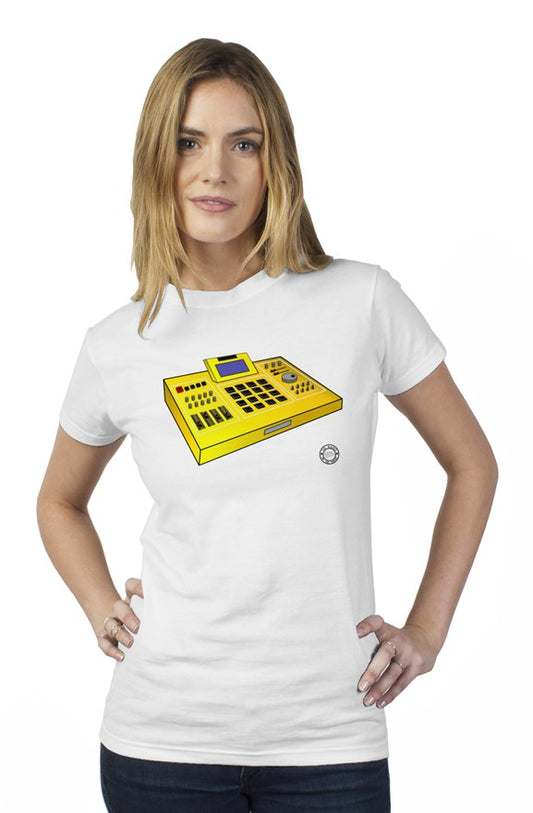 Lil Kano "Trackz Maker" (yellow) short sleeve  women t shirt