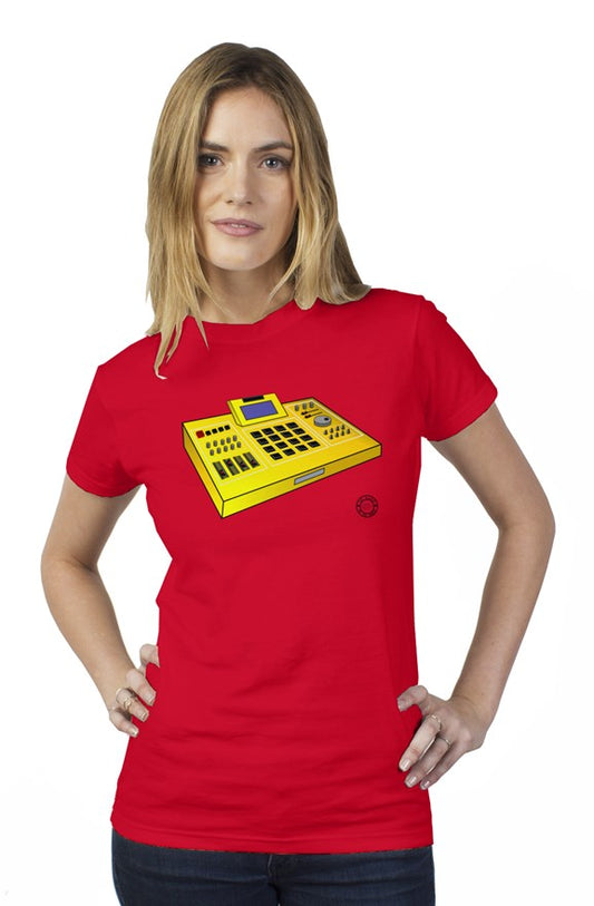 Lil Kano "Trackz Maker" (yellow) short sleeve women t shirt