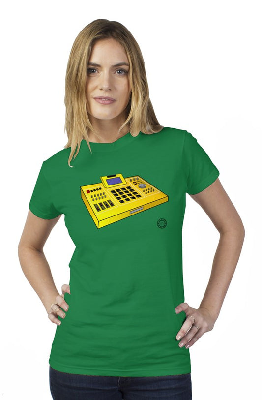 Lil Kano "Trackz Maker" (yellow) short sleeve  women t shirt