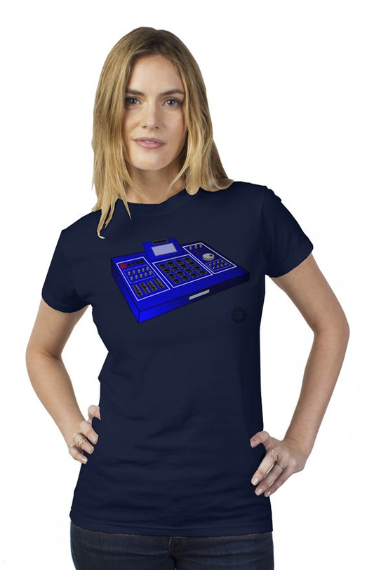 Lil Kano "Trackz Maker" (blue) short sleeve women t shirt