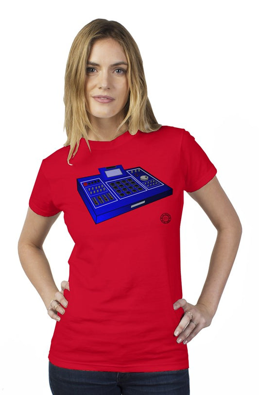 Lil Kano "Trackz Maker" (blue) short sleeve women t shirt