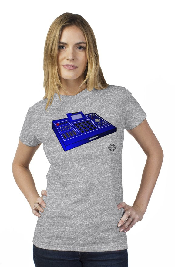 Lil Kano "Trackz Maker" (blue) short sleeve women t shirt