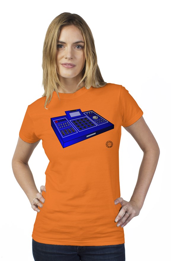 Lil Kano "Trackz Maker" (blue) short sleeve women t shirt