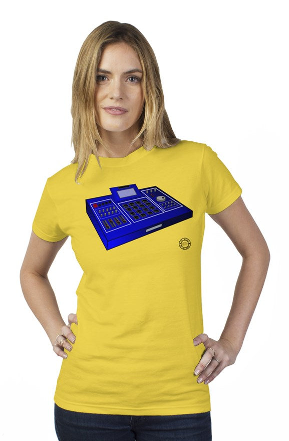 Lil Kano "Trackz Maker" (blue) short sleeve women t shirt