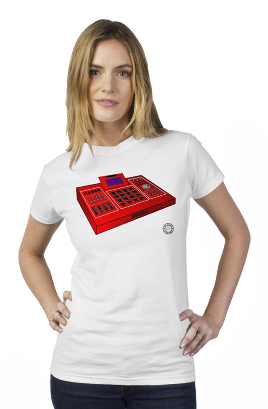 Lil Kano "Trackz Maker" (red) short sleeve women t shirt