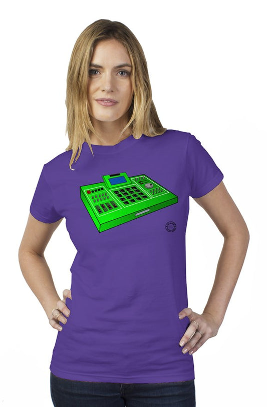 Lil Kano "Trackz Maker" (light green) short sleeve women t shirt